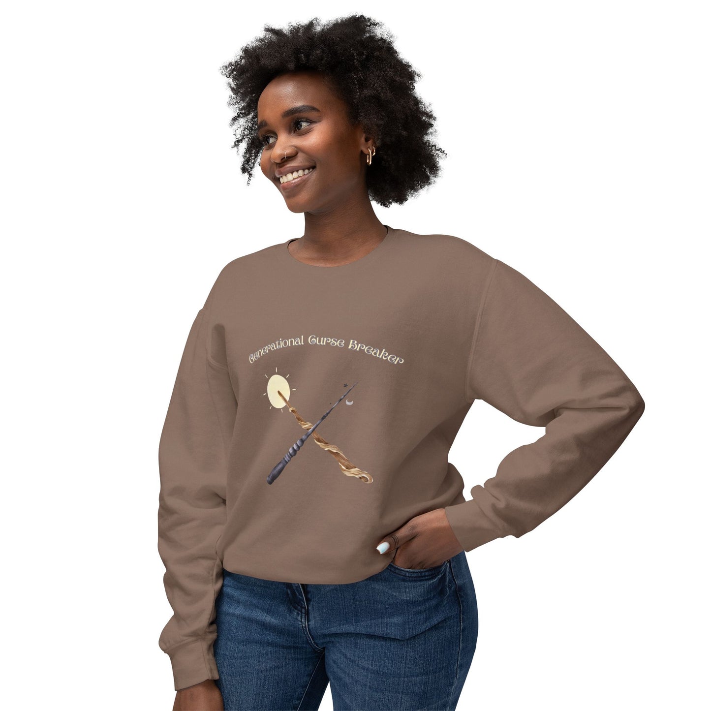 Generational Curse Breaker Crewneck Sweatshirt (Lightweight)