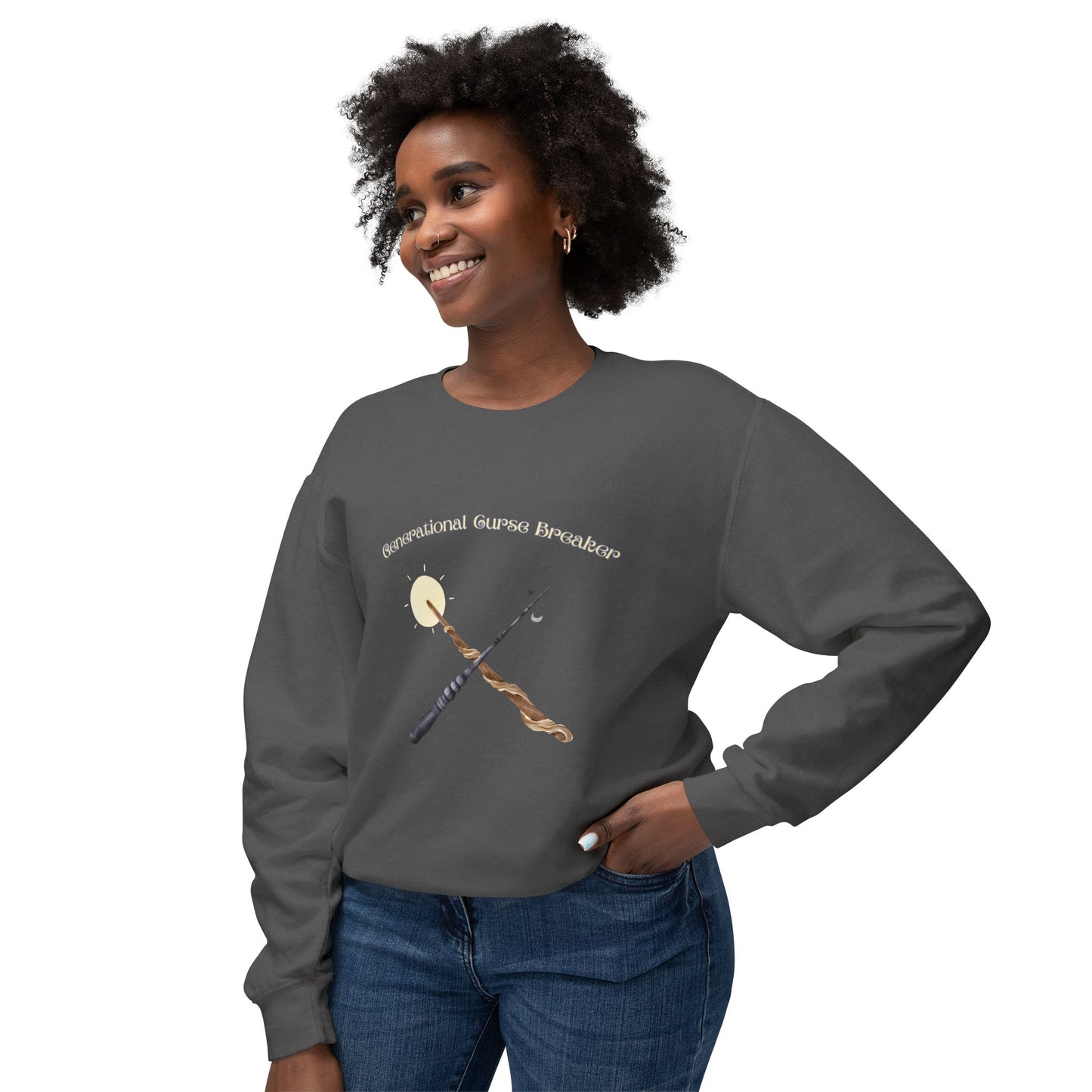 Generational Curse Breaker Crewneck Sweatshirt (Lightweight)