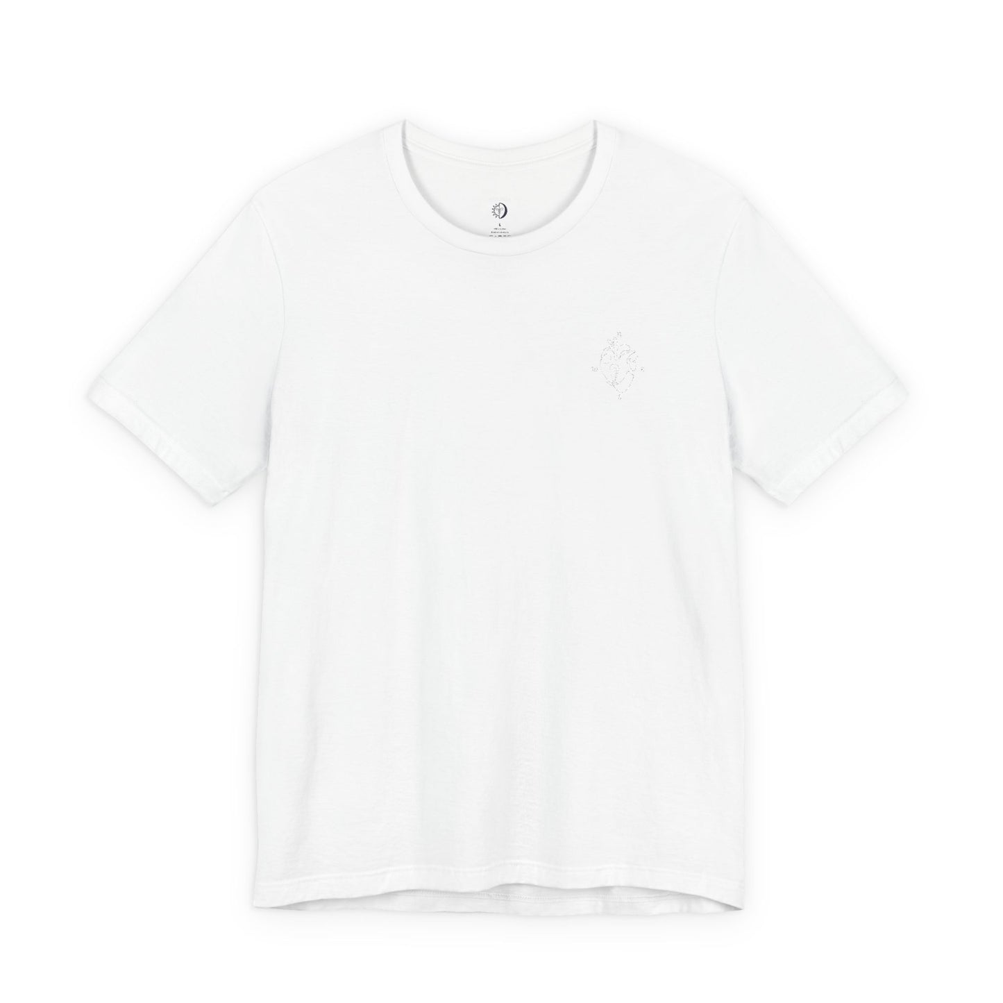 Heartled Jersey Short Sleeve Tee- Embroidery