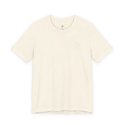 Heartled Jersey Short Sleeve Tee- Embroidery