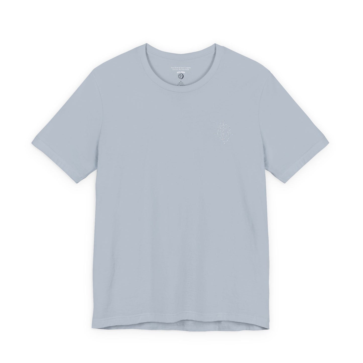 Heartled Jersey Short Sleeve Tee- Embroidery
