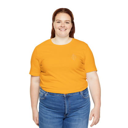Heartled Jersey Short Sleeve Tee- Embroidery