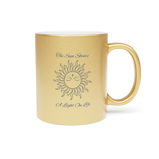 Sunshine Metallic Mug (Gold)