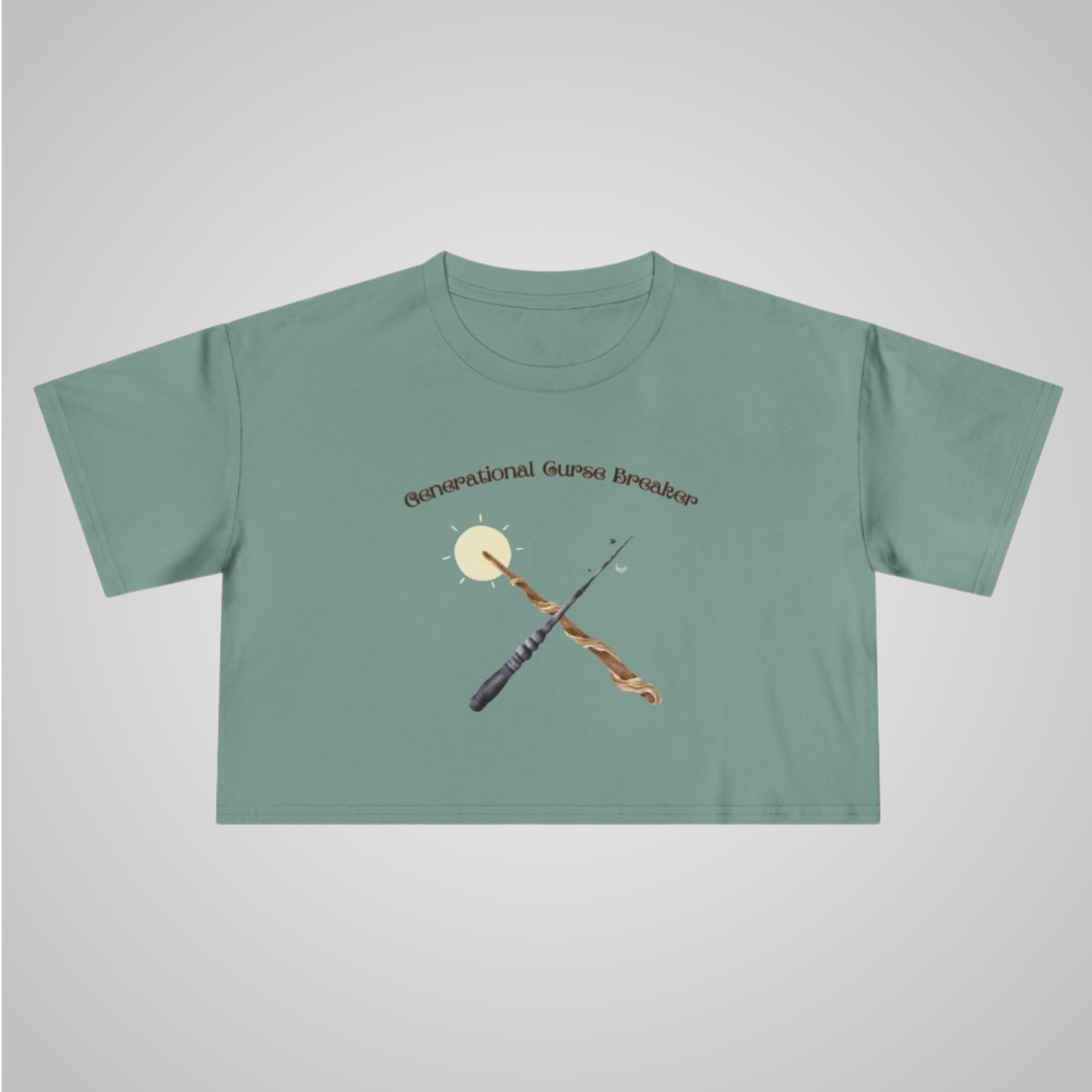 Generational Curse Breaker Crop Tee
