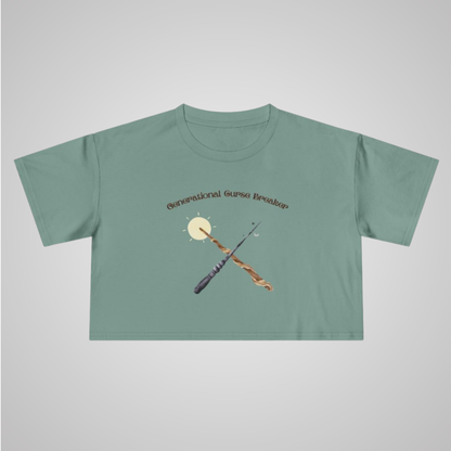 Generational Curse Breaker Crop Tee