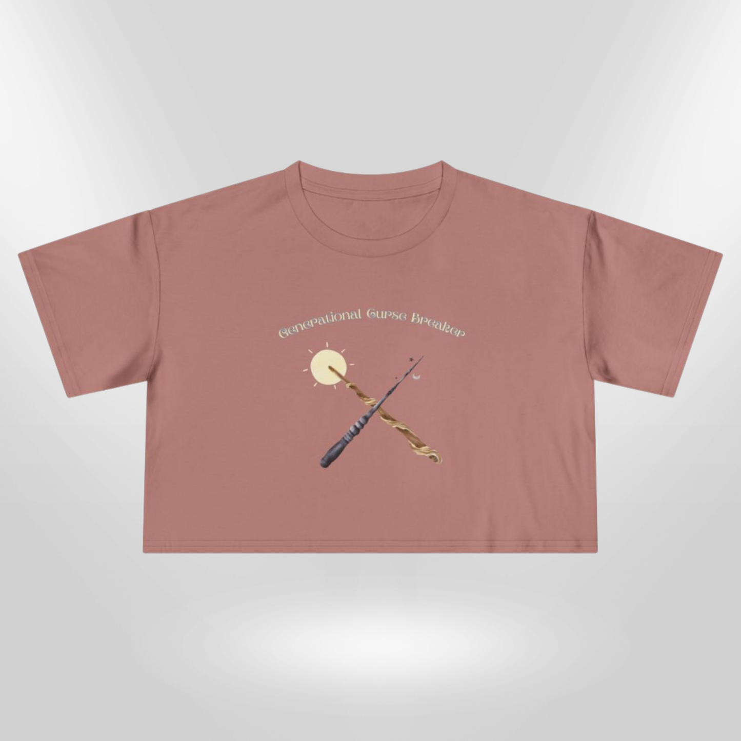Generational Curse Breaker Crop Tee