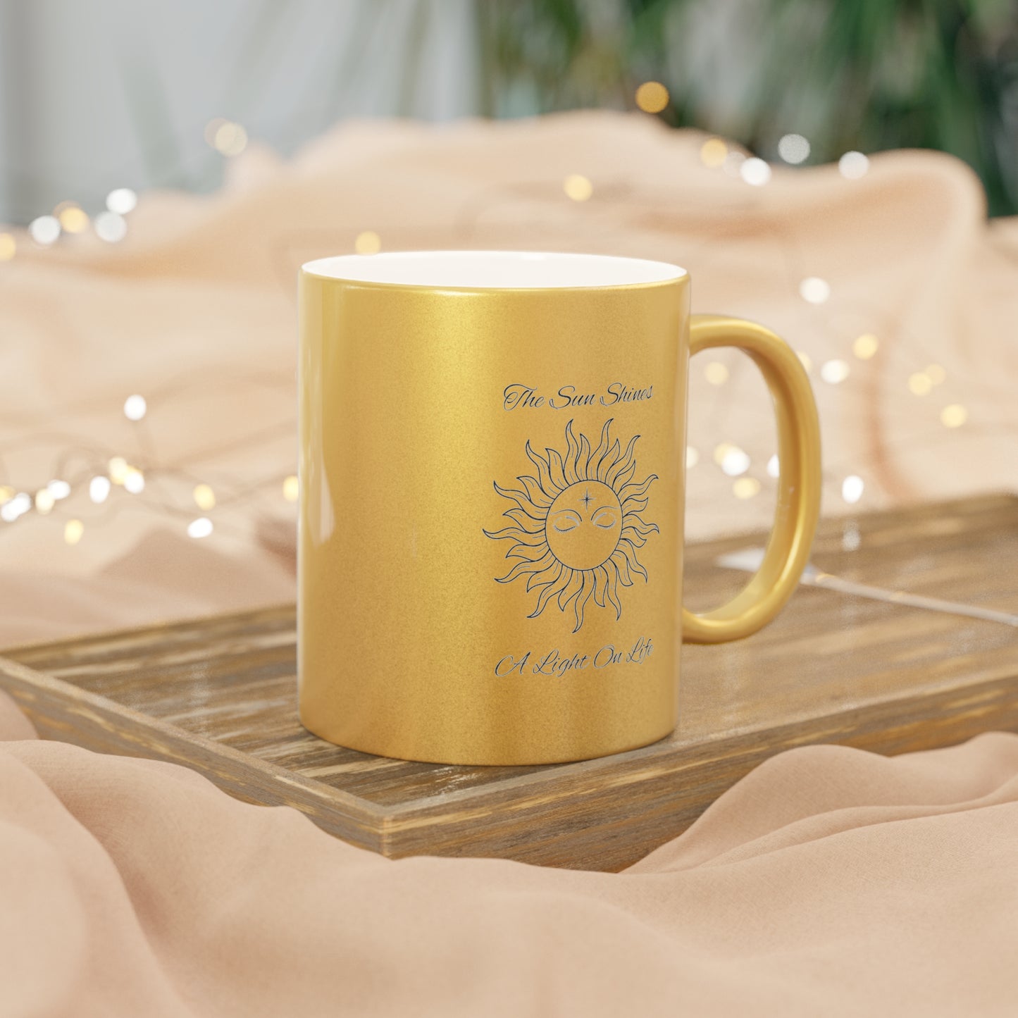 Sunshine Metallic Mug (Gold)