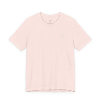Heartled Jersey Short Sleeve Tee- Embroidery