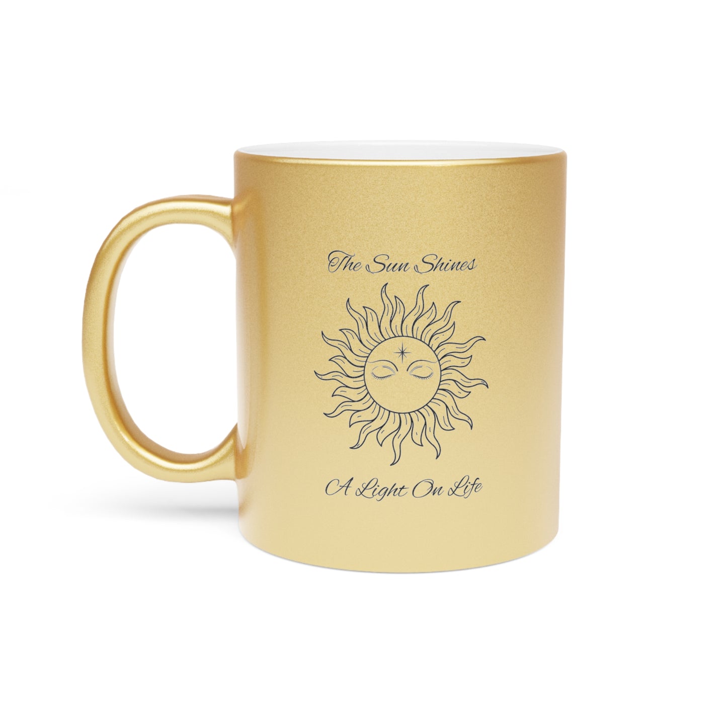 Sunshine Metallic Mug (Gold)
