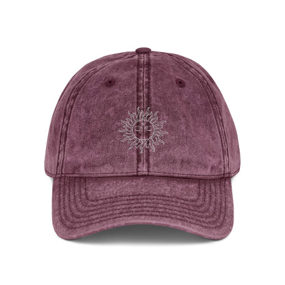 Sun-Worn Vintage Cap (Embroidery)