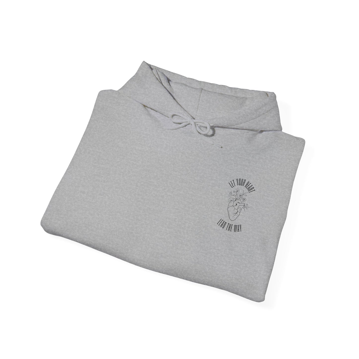 Let Your Heart Lead - Hooded Sweatshirt (Heavy Blend)