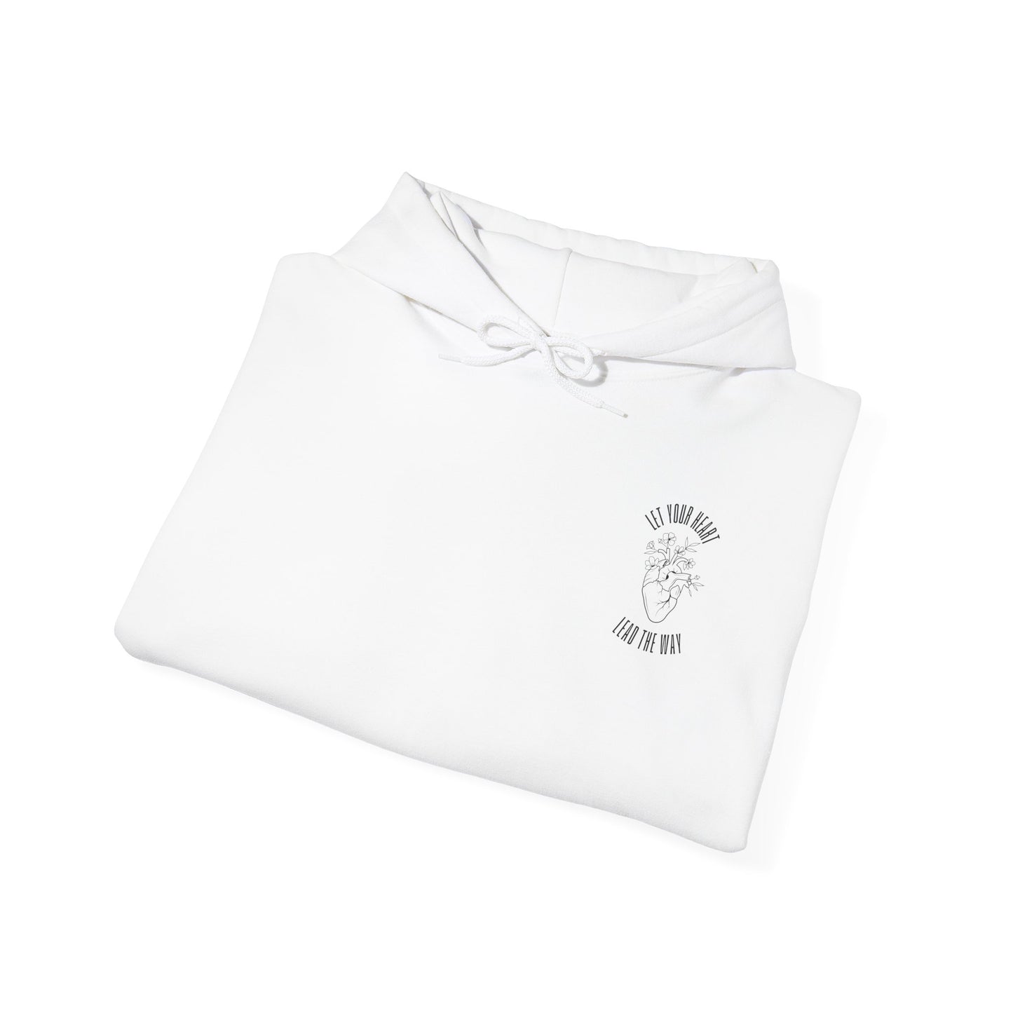 Let Your Heart Lead - Hooded Sweatshirt (Heavy Blend)