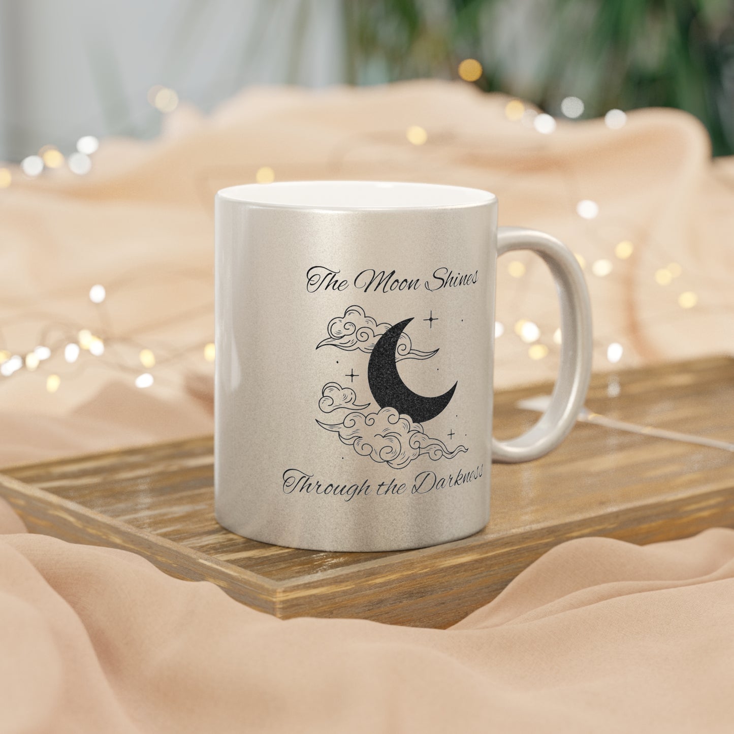 Moonshine Metallic Mug (Silver)