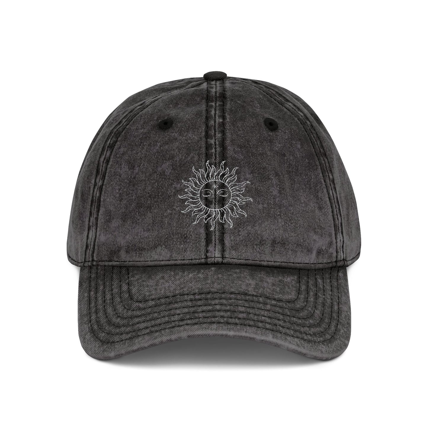 Sun-Worn Vintage Cap (Embroidery)