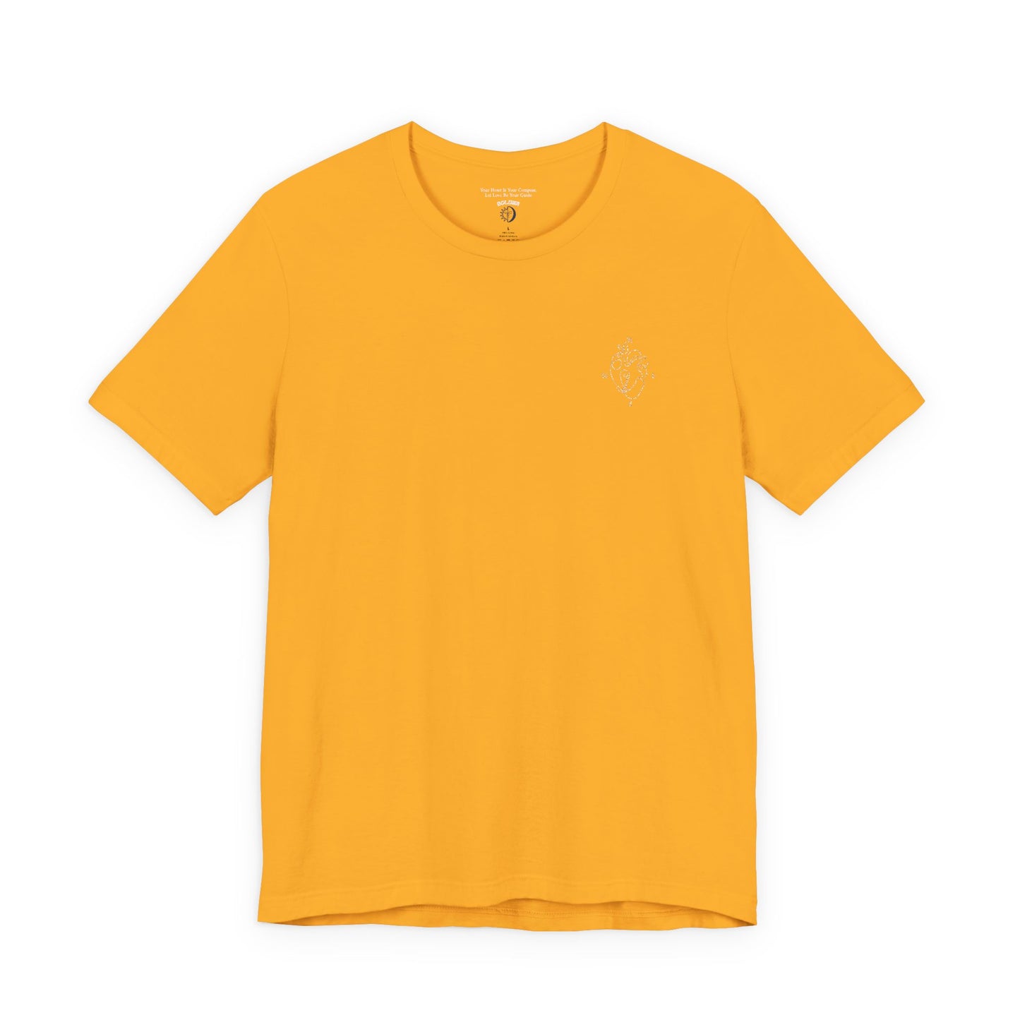 Heartled Jersey Short Sleeve Tee- Embroidery