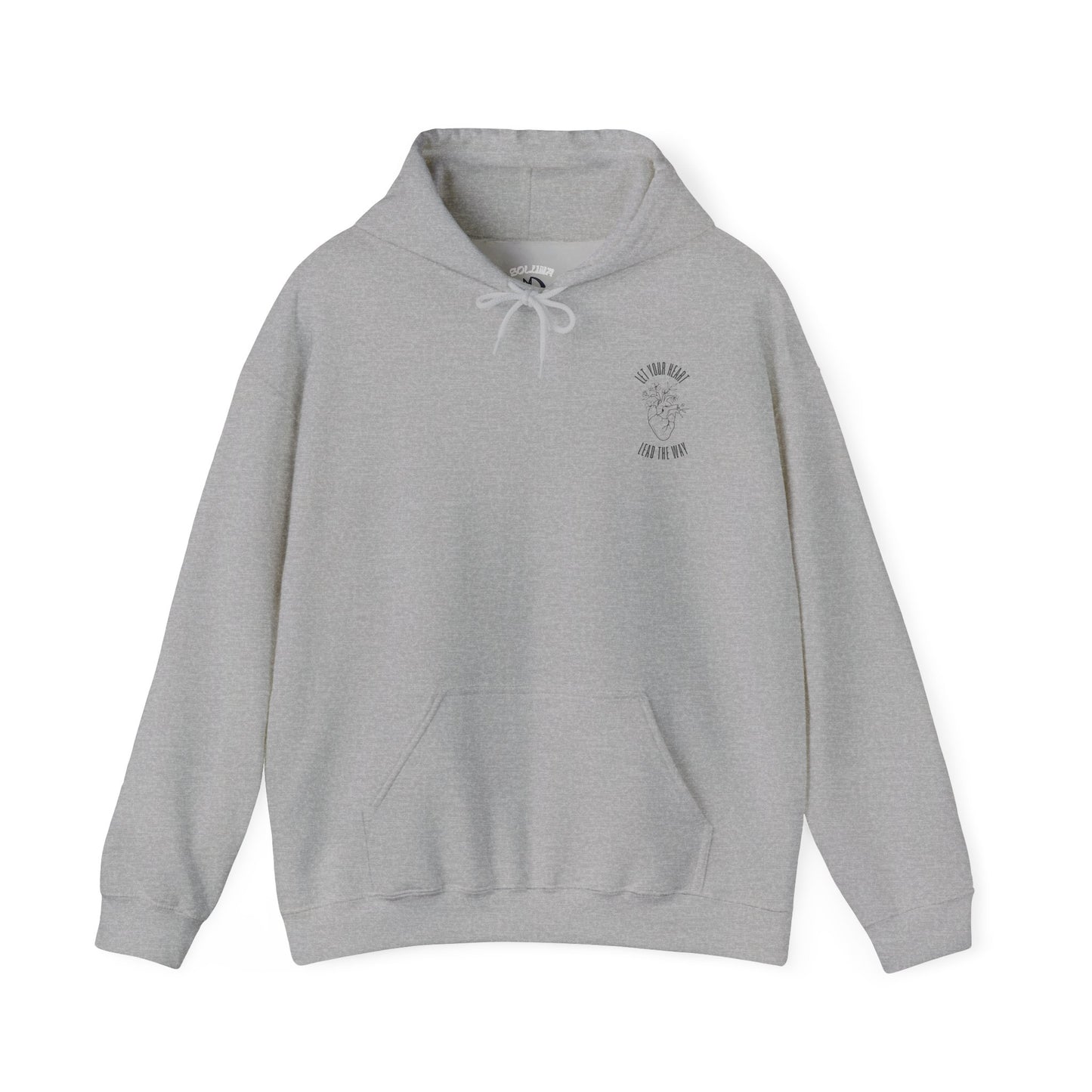 Let Your Heart Lead - Hooded Sweatshirt (Heavy Blend)