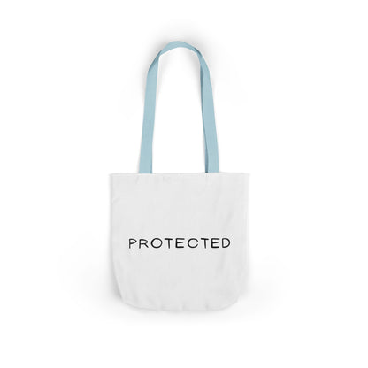 Evil Eye Protected Tote Bag, Color Straps