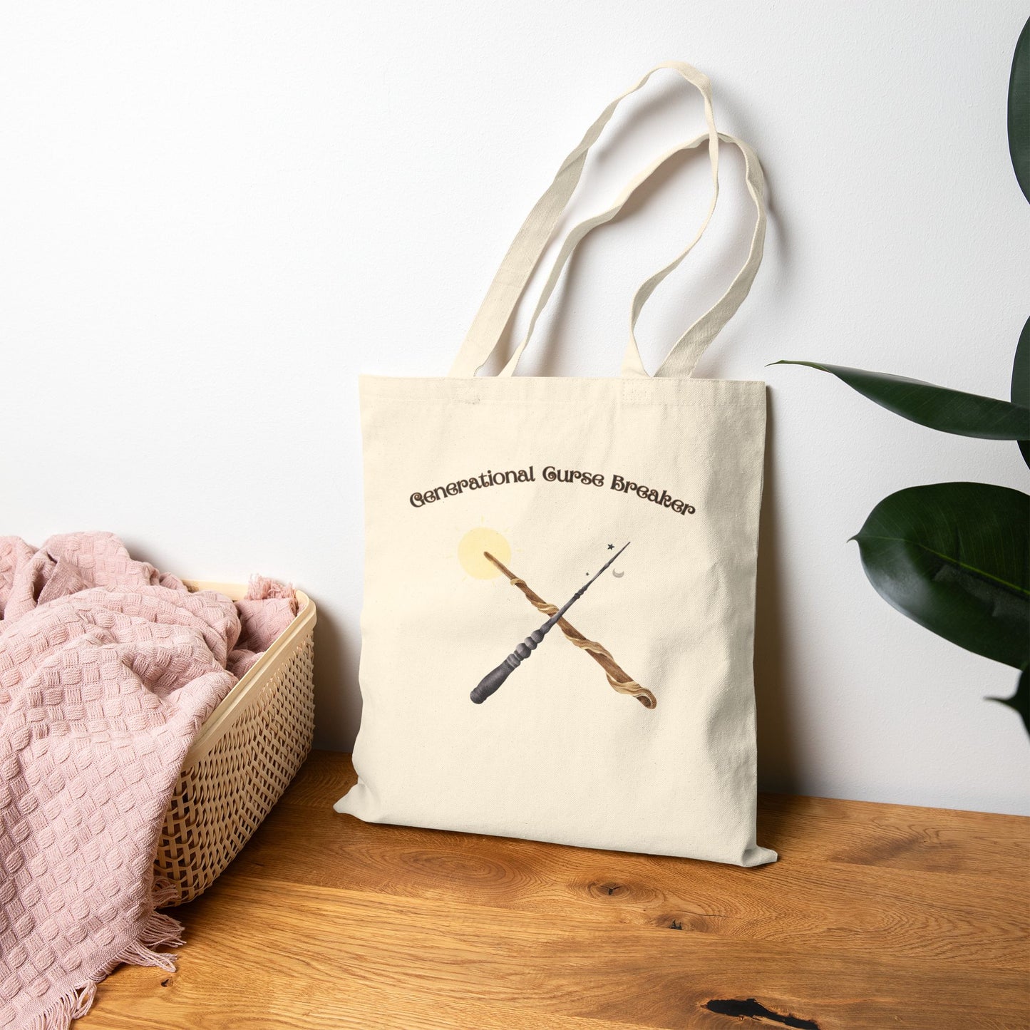 Generational Curse Breaker/ Double Sided -Tote Bag
