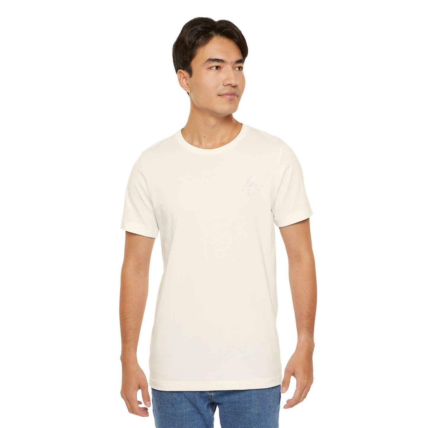 Heartled Jersey Short Sleeve Tee- Embroidery