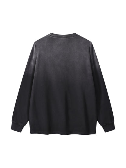 Gradient As Above So Below- Long Sleeve Tee