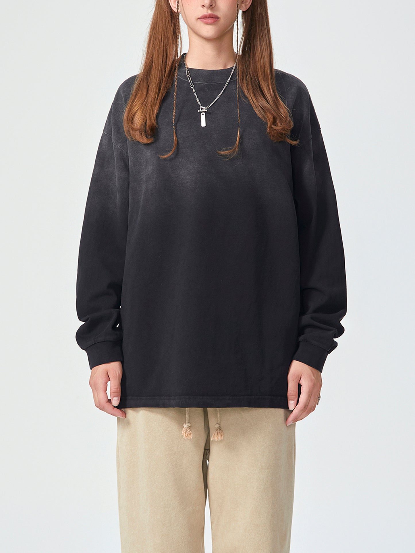 Gradient As Above So Below- Long Sleeve Tee