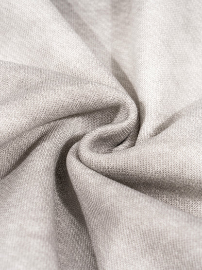 Silver Cloud- Zip-up Fleece Hoodie