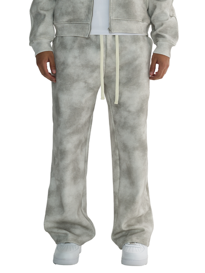 Silver Cloud- Fleece Sweatpants