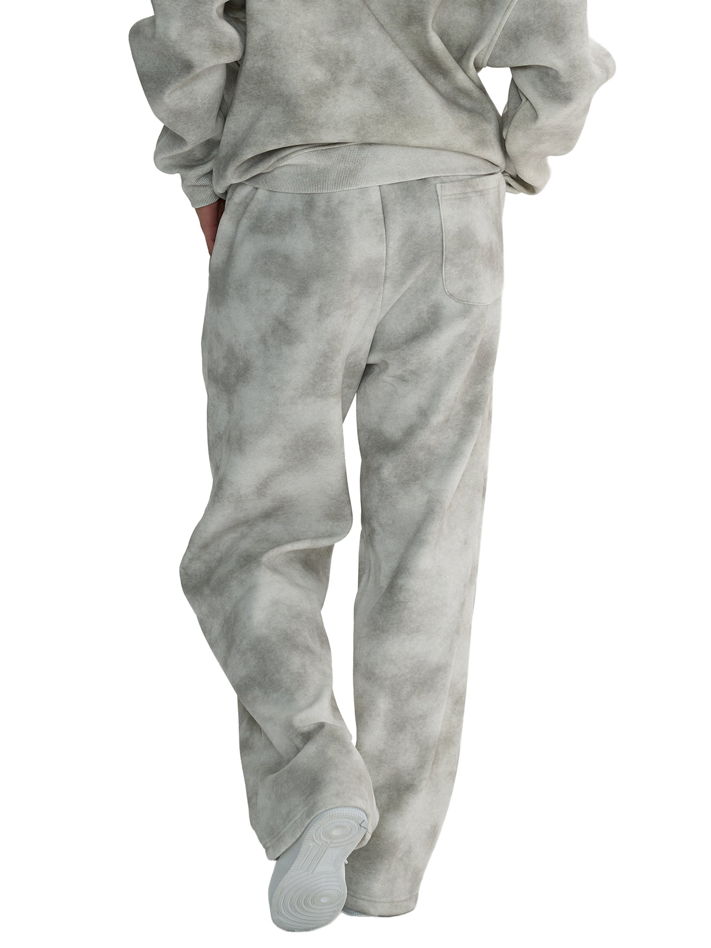 Silver Cloud- Fleece Sweatpants