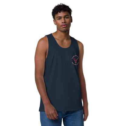 Phoenix Rising Mantra Embroidery - Tank Top